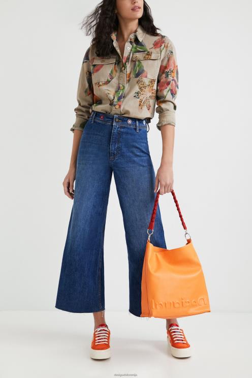 oblačila NFXLT1101 ženske Desigual cvetlična srajca