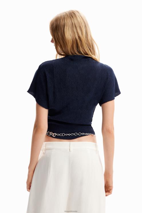 oblačila NFXLT242 ženske Desigual bluza z navadno teksturo