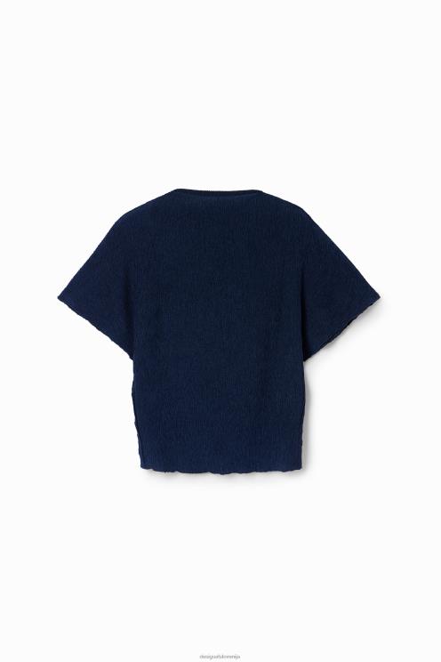 oblačila NFXLT242 ženske Desigual bluza z navadno teksturo