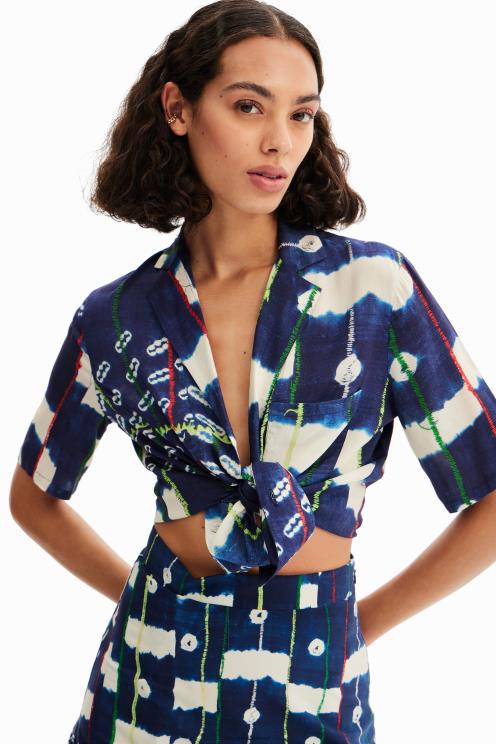 oblačila NFXLT432 ženske Desigual letoviška srajca stella jean