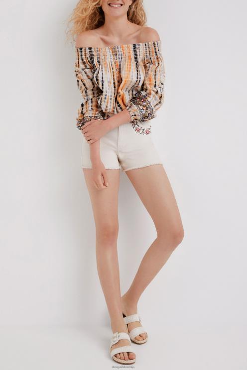 oblačila NFXLT812 ženske Desigual bluza z ladjastim izrezom