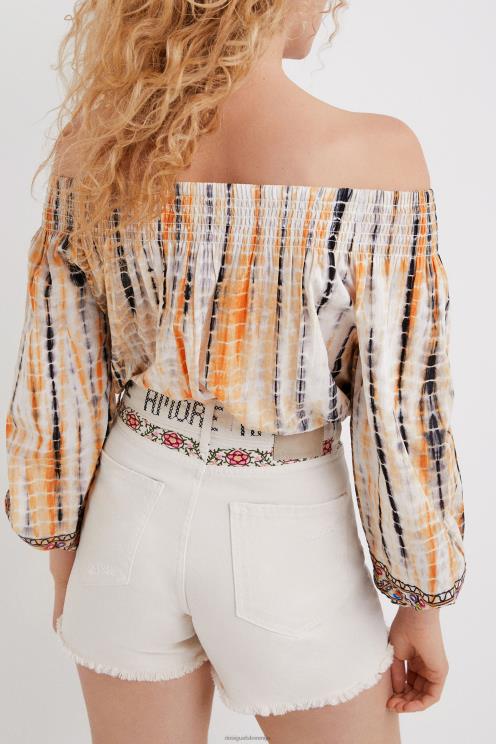 oblačila NFXLT812 ženske Desigual bluza z ladjastim izrezom