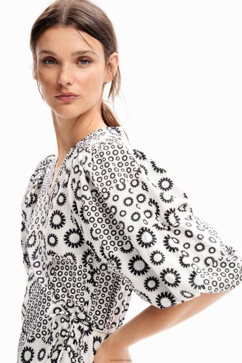 oblačila NFXLT88 ženske Desigual bluza s prevleko iz krpan