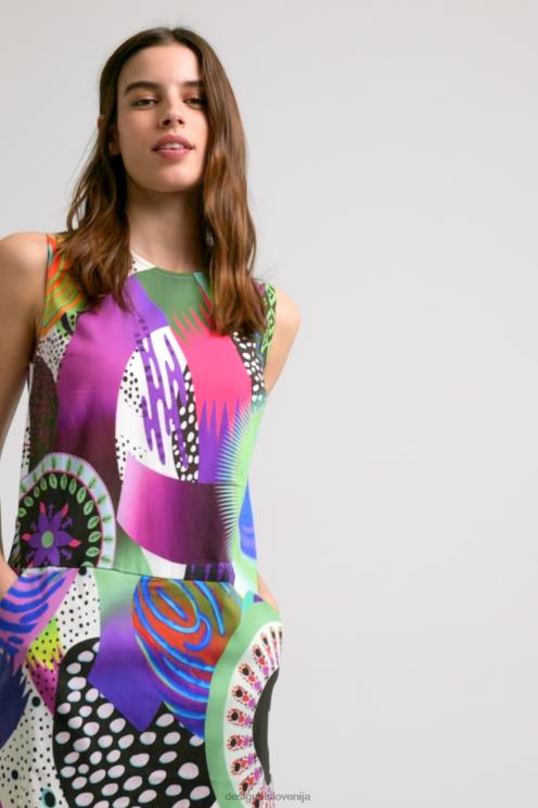 oblačila NFXLT1082 ženske Desigual m. christian lacroix pinafore