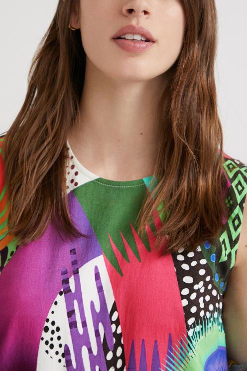 oblačila NFXLT1082 ženske Desigual m. christian lacroix pinafore