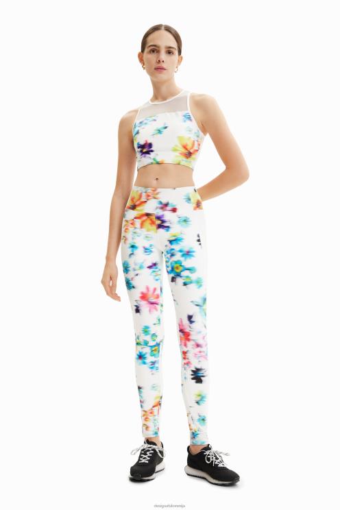 oblačila NFXLT784 ženske Desigual cvetlični športni top