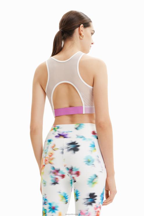 oblačila NFXLT784 ženske Desigual cvetlični športni top