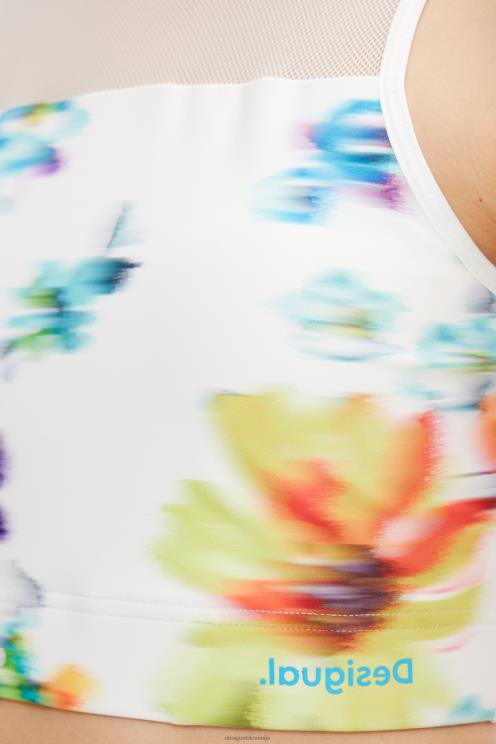 oblačila NFXLT784 ženske Desigual cvetlični športni top