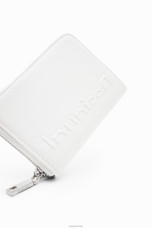 pripomoček NFXLT1203 ženske Desigual majhna denarnica s polovičnim logotipom