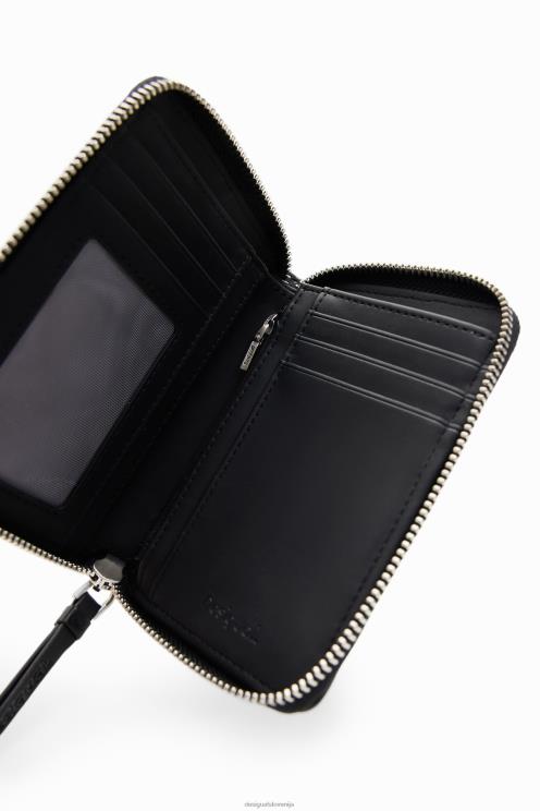 pripomoček NFXLT1224 ženske Desigual majhna denarnica s cvetličnim motivom