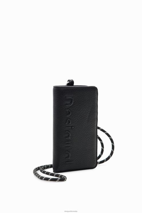 pripomoček NFXLT1234 ženske Desigual srednje velika denarnica s trakom