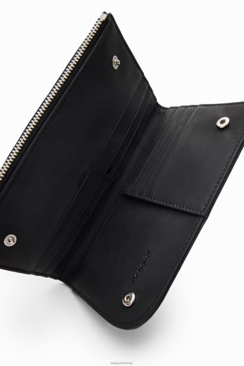 pripomoček NFXLT1280 ženske Desigual velika vezena denarnica