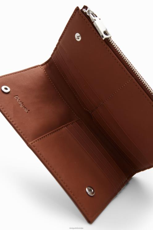 pripomoček NFXLT1293 ženske Desigual velika vezena denarnica