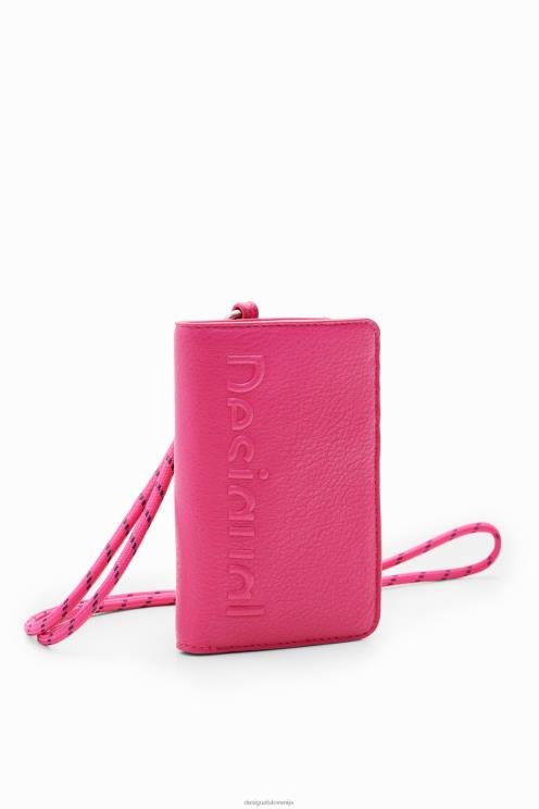 pripomoček NFXLT1307 ženske Desigual srednje velika denarnica s trakom