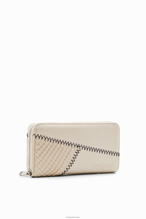 pripomoček NFXLT1308 ženske Desigual velika patchwork denarnica