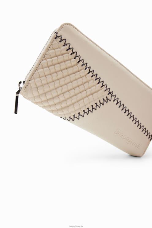 pripomoček NFXLT1308 ženske Desigual velika patchwork denarnica