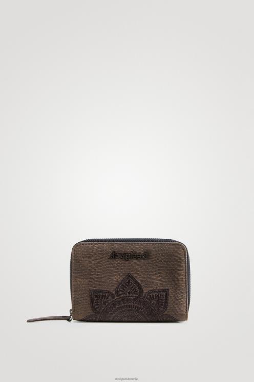 pripomoček NFXLT1380 ženske Desigual denarnica z učinkom plazilskega usnja