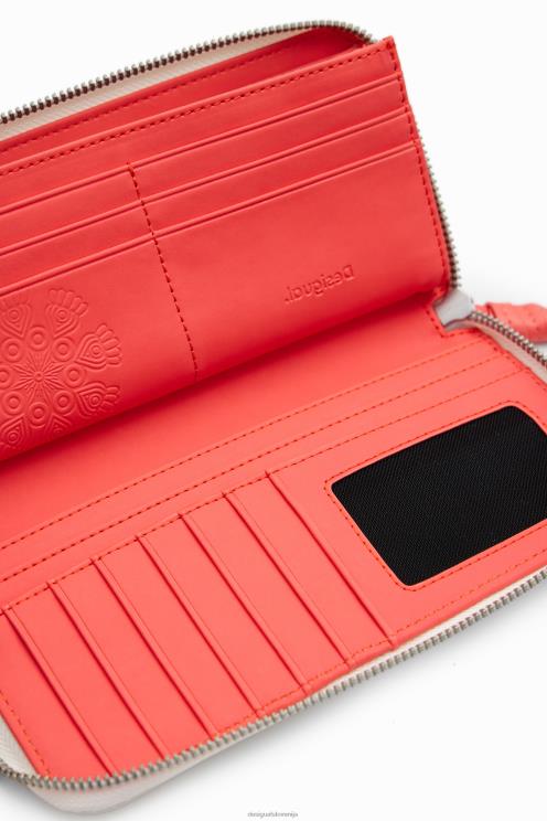 pripomoček NFXLT1402 ženske Desigual velika vezena denarnica