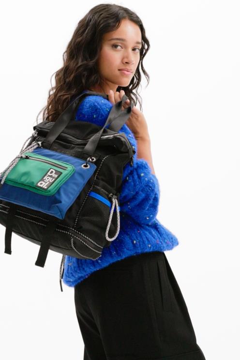 pripomoček NFXLT1171 ženske Desigual xl večpozicijski nahrbtnik