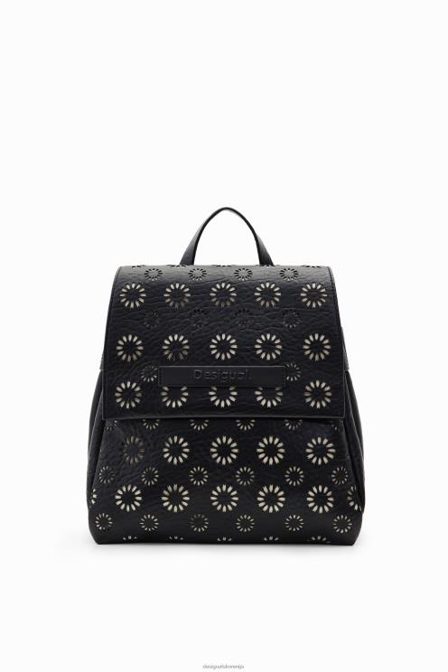 pripomoček NFXLT1178 ženske Desigual majhen izsekan nahrbtnik