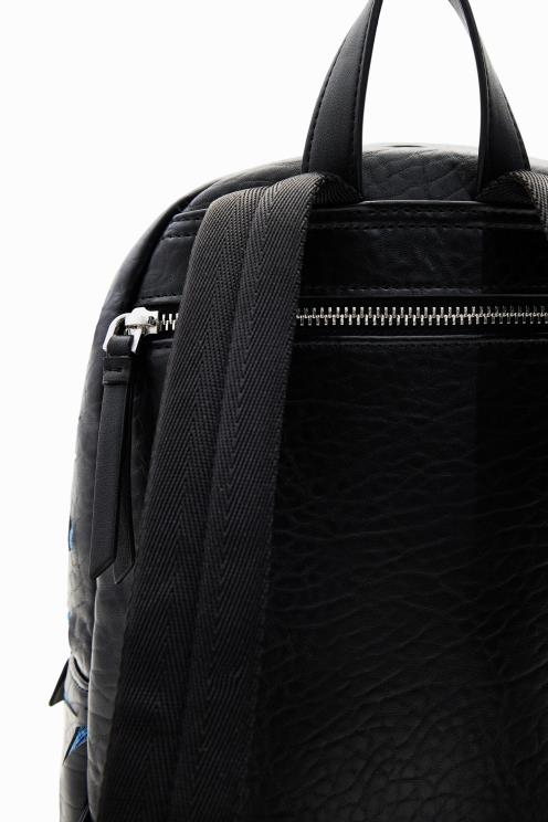 pripomoček NFXLT1221 ženske Desigual majhen nahrbtnik z izsekano rožo