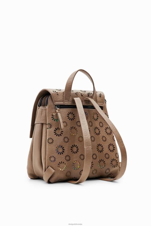 pripomoček NFXLT1239 ženske Desigual majhen izsekan nahrbtnik