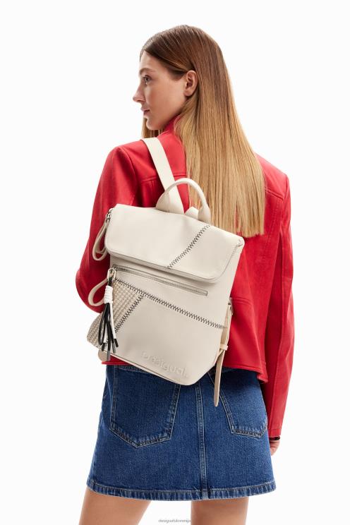 pripomoček NFXLT1242 ženske Desigual srednje velik patchwork nahrbtnik