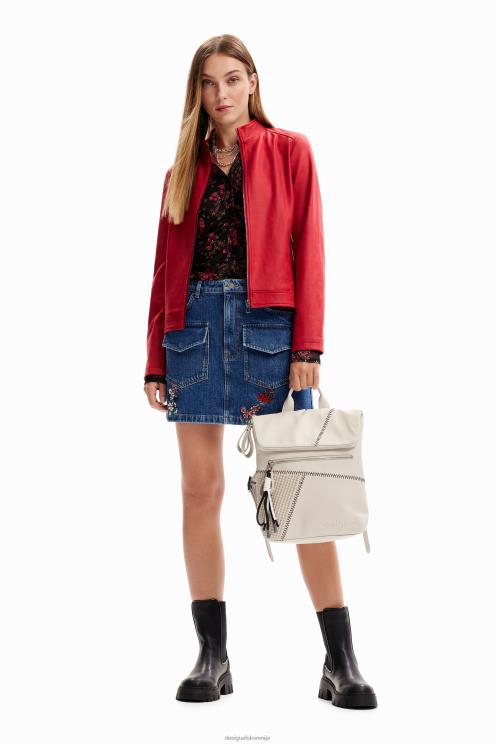 pripomoček NFXLT1242 ženske Desigual srednje velik patchwork nahrbtnik