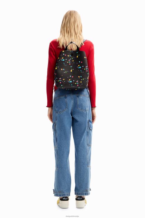 pripomoček NFXLT1277 ženske Desigual srednje velik nahrbtnik Droplets