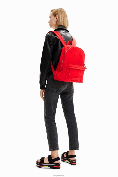 pripomoček NFXLT1317 ženske Desigual srednje velik cikcak nahrbtnik