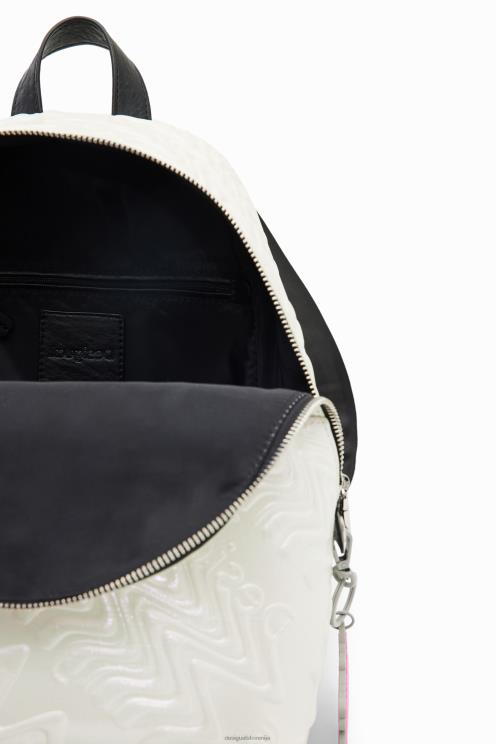 pripomoček NFXLT1354 ženske Desigual majhen nahrbtnik z mavričnim logotipom