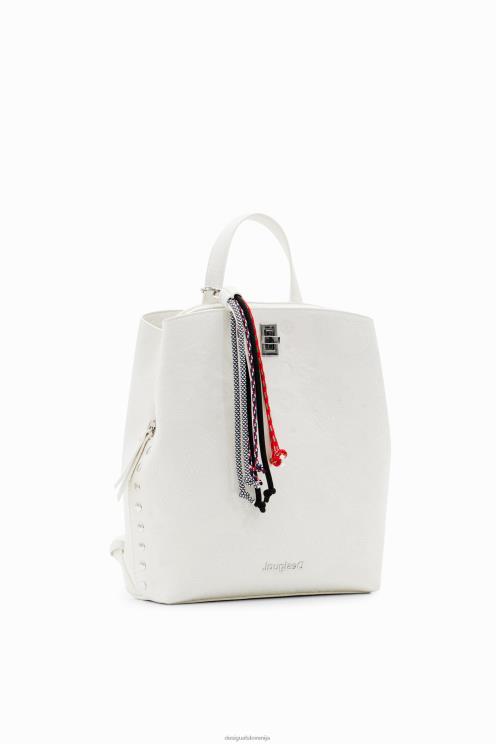 pripomoček NFXLT1400 ženske Desigual majhen vezen nahrbtnik