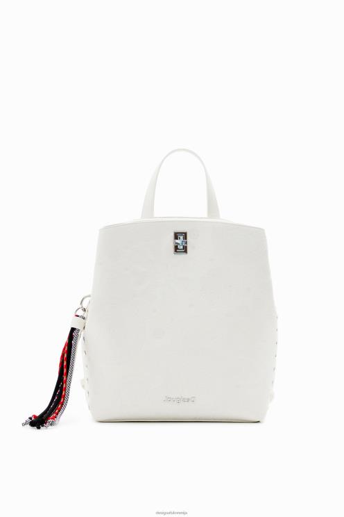 pripomoček NFXLT1400 ženske Desigual majhen vezen nahrbtnik