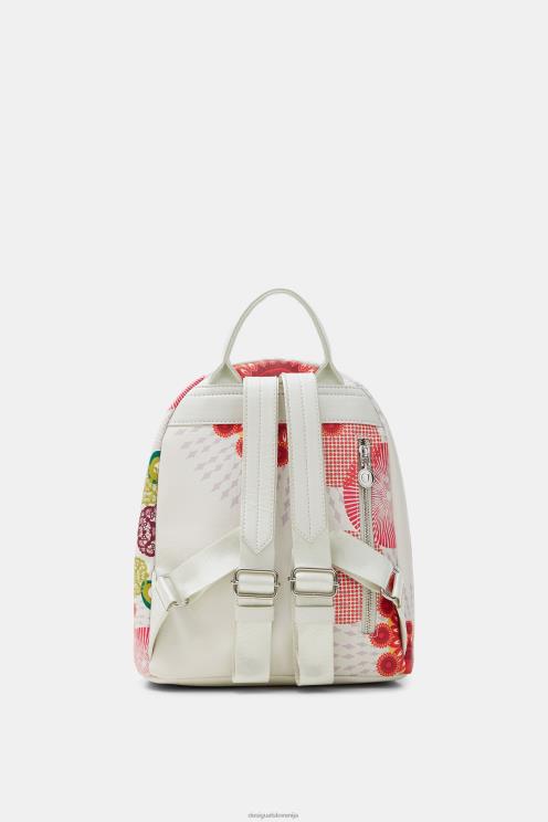 pripomoček NFXLT1405 ženske Desigual mini nahrbtnik zaobljene silhuete