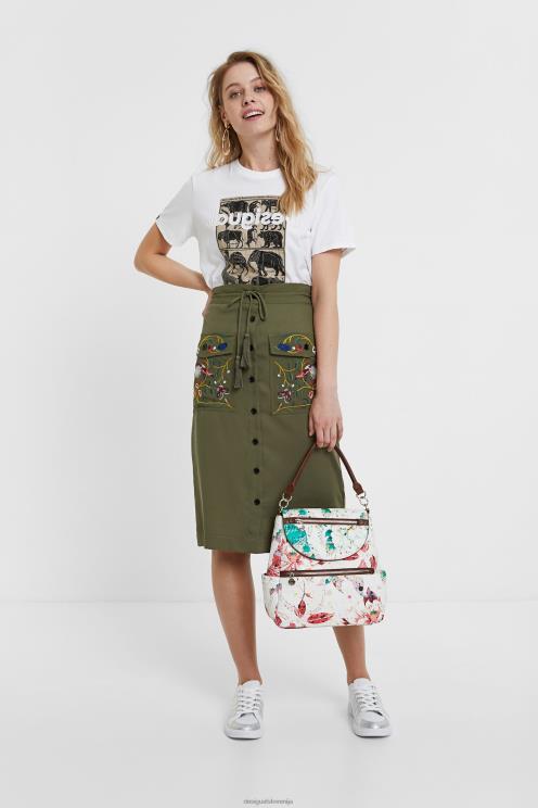 pripomoček NFXLT1406 ženske Desigual srednji ročaj nahrbtnika