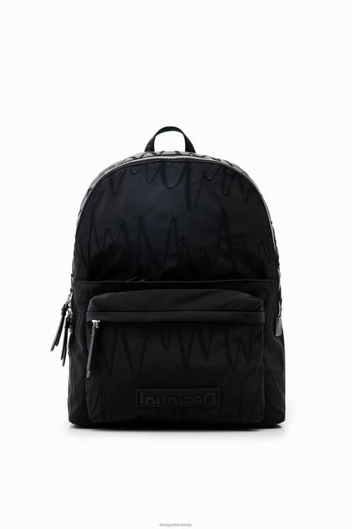 pripomoček NFXLT626 ženske Desigual srednje velik cikcak nahrbtnik