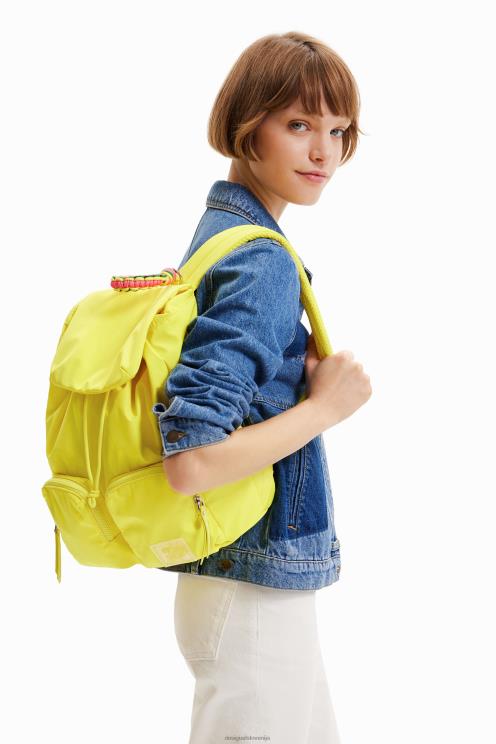 pripomoček NFXLT733 ženske Desigual najlonski nahrbtnik srednje velikosti