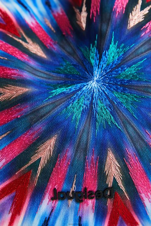 pripomoček NFXLT1347 ženske Desigual nakupovalna torba kalejdoskop