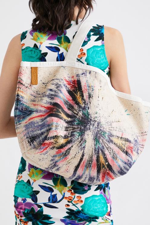 pripomoček NFXLT1377 ženske Desigual trajnostni nakupovalec bombaža