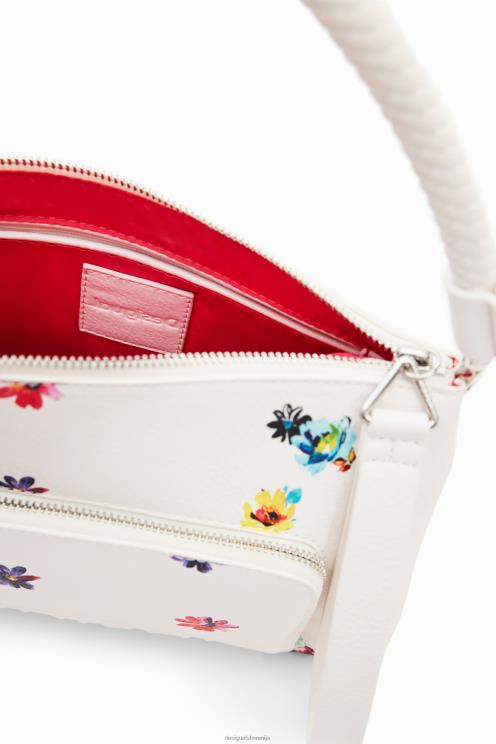 pripomoček NFXLT1214 ženske Desigual majhna cvetlična torbica za čez ramo