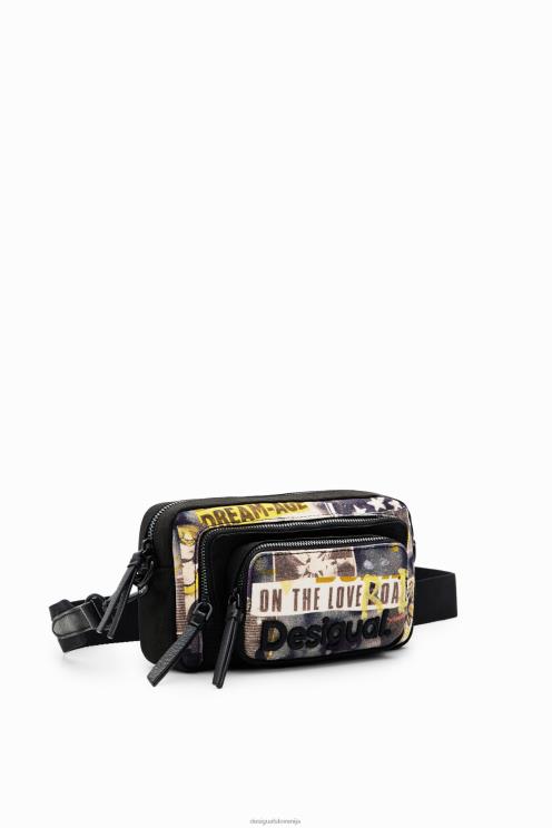 pripomoček NFXLT1272 ženske Desigual majhna časopisna torbica za čez ramo
