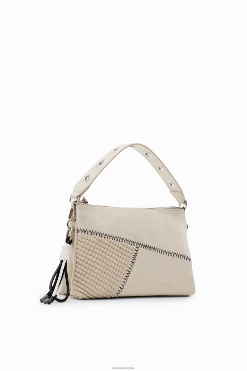 pripomoček NFXLT1289 ženske Desigual srednje velika patchwork torbica za čez ramo