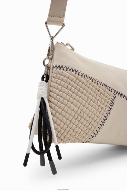 pripomoček NFXLT1289 ženske Desigual srednje velika patchwork torbica za čez ramo