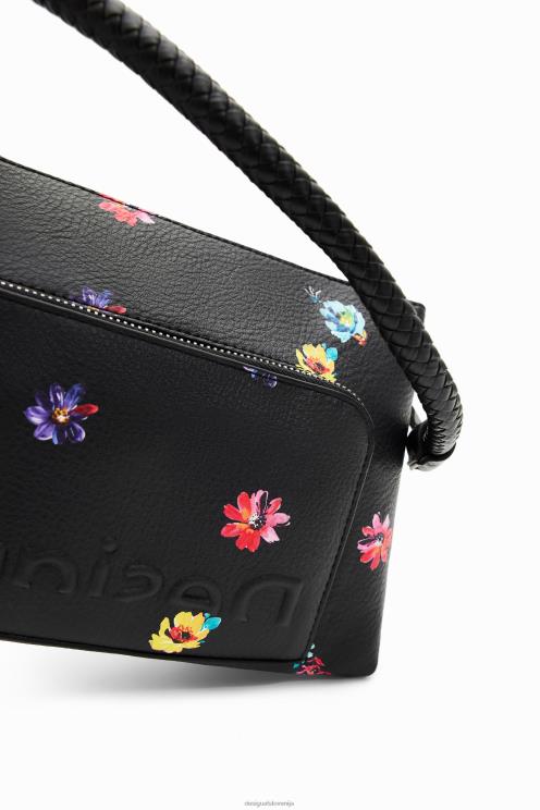 pripomoček NFXLT1312 ženske Desigual majhna cvetlična torbica za čez ramo