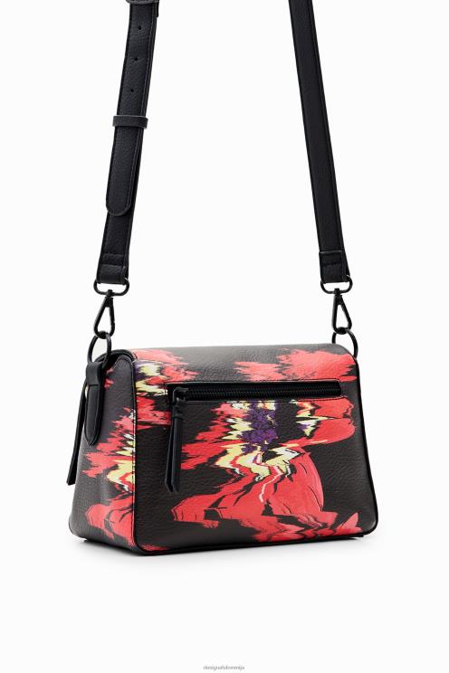 pripomoček NFXLT1319 ženske Desigual majhna cvetlična torbica za čez ramo