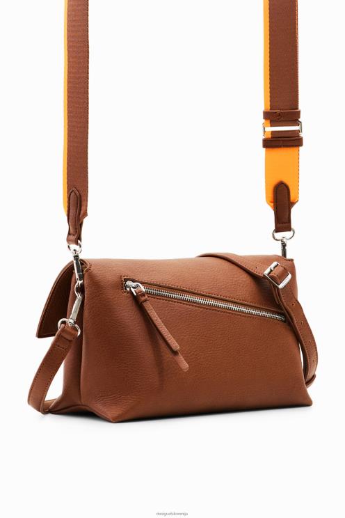 pripomoček NFXLT137 ženske Desigual srednje velika torba za čez ramo z logotipom