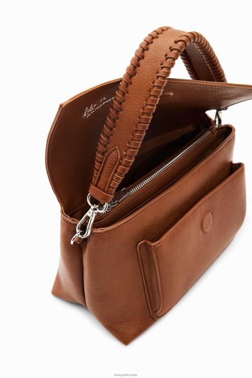 pripomoček NFXLT137 ženske Desigual srednje velika torba za čez ramo z logotipom