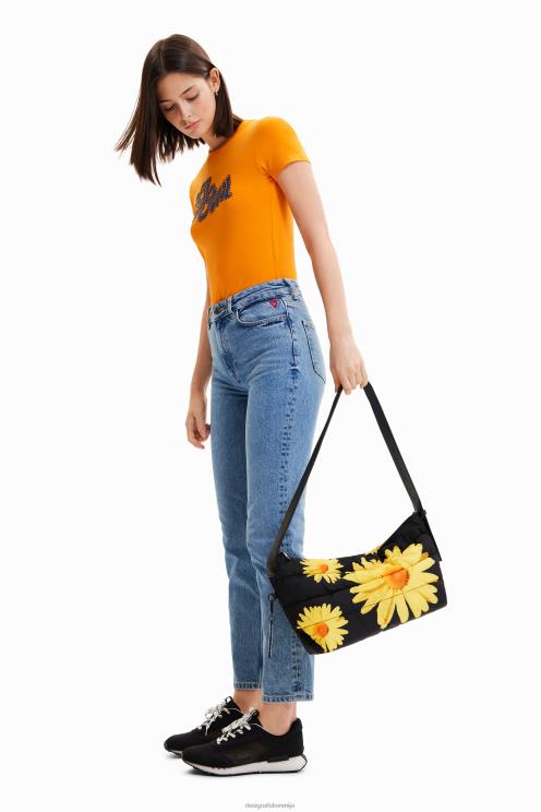 pripomoček NFXLT313 ženske Desigual m. velika cvetlična torbica za čez telo christian lacroix