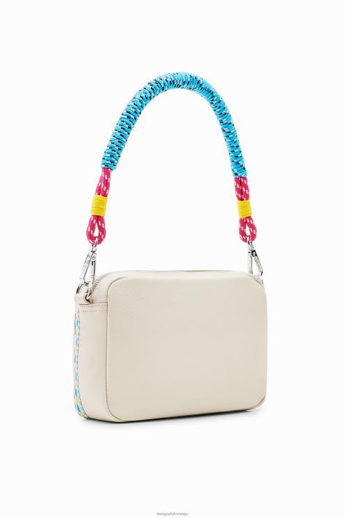 pripomoček NFXLT402 ženske Desigual majhna vezena torbica čez telo