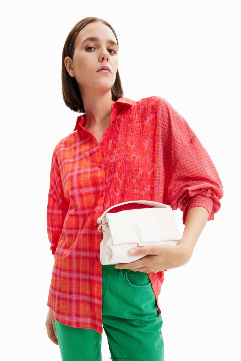 pripomoček NFXLT629 ženske Desigual majhna lakasta torbica čez ramo